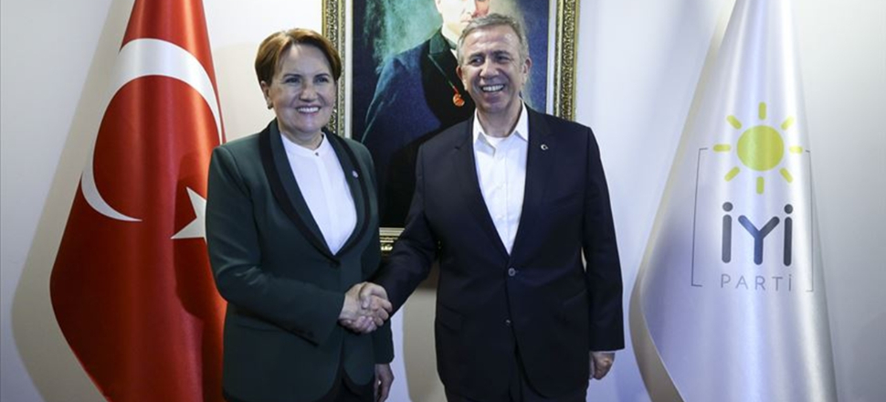 Mansur Yavaş'tan Meral Akşener'e teşekkür ziyareti...