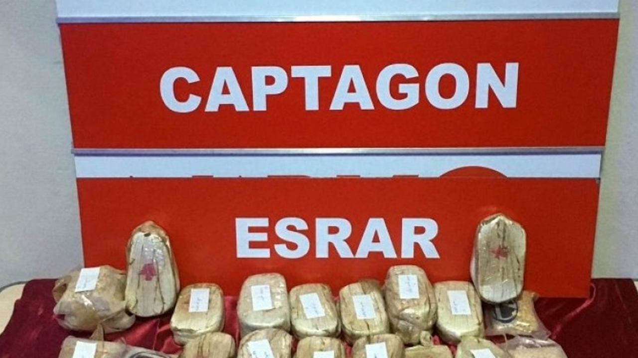 Kilis'te zeytinliğe uyuşturucu operasyonu