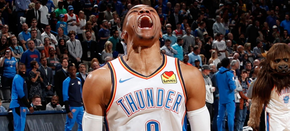 Westbrook'tan akılalmaz performans!