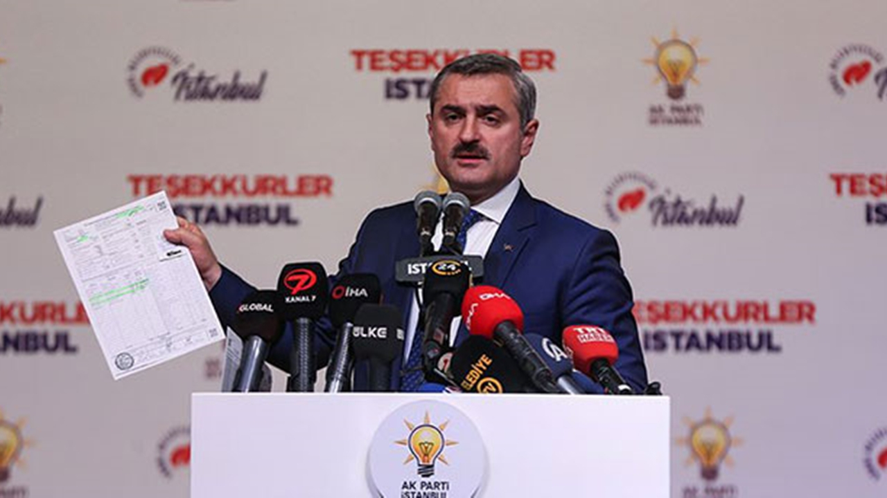 İstanbul'da AK Parti İl Başkanı Bayram Şenocak: İtirazlarımızı 39 ilçe seçim kuruluna teslim ettik