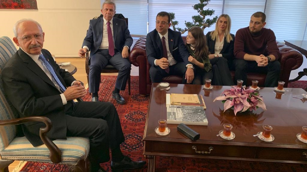 CHP Genel Merkezi'nde sakil görüntü!