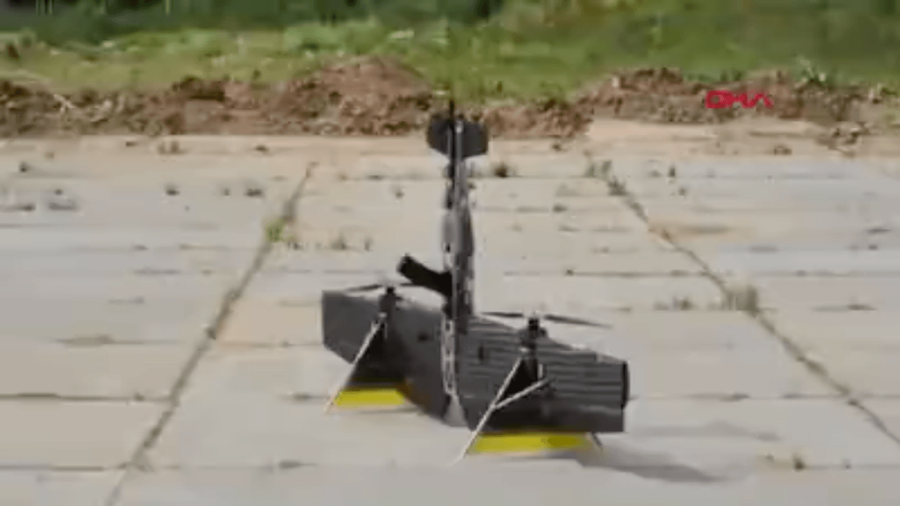Rus şirket 'Drone Kalaşnikof'un görüntülerini yayınladı!