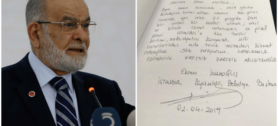 "İmamoğlu'nun yerinde olsam o imzayı atmazdım"