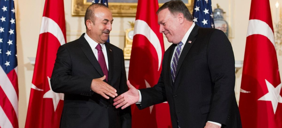 Çavuşoğlu ABD'li mevkidaşı Pompeo ile görüştü...
