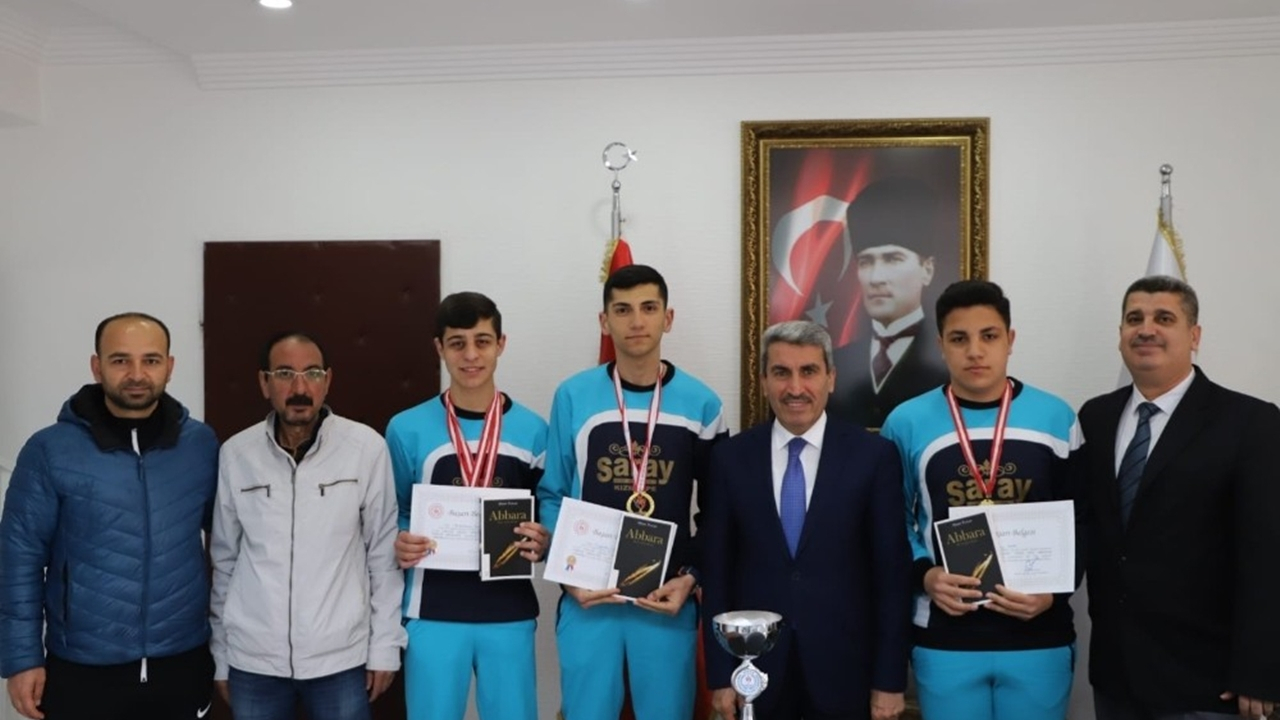 Mardin'de Yakup Sarı, Türkiye şampiyonlarını ağırladı
