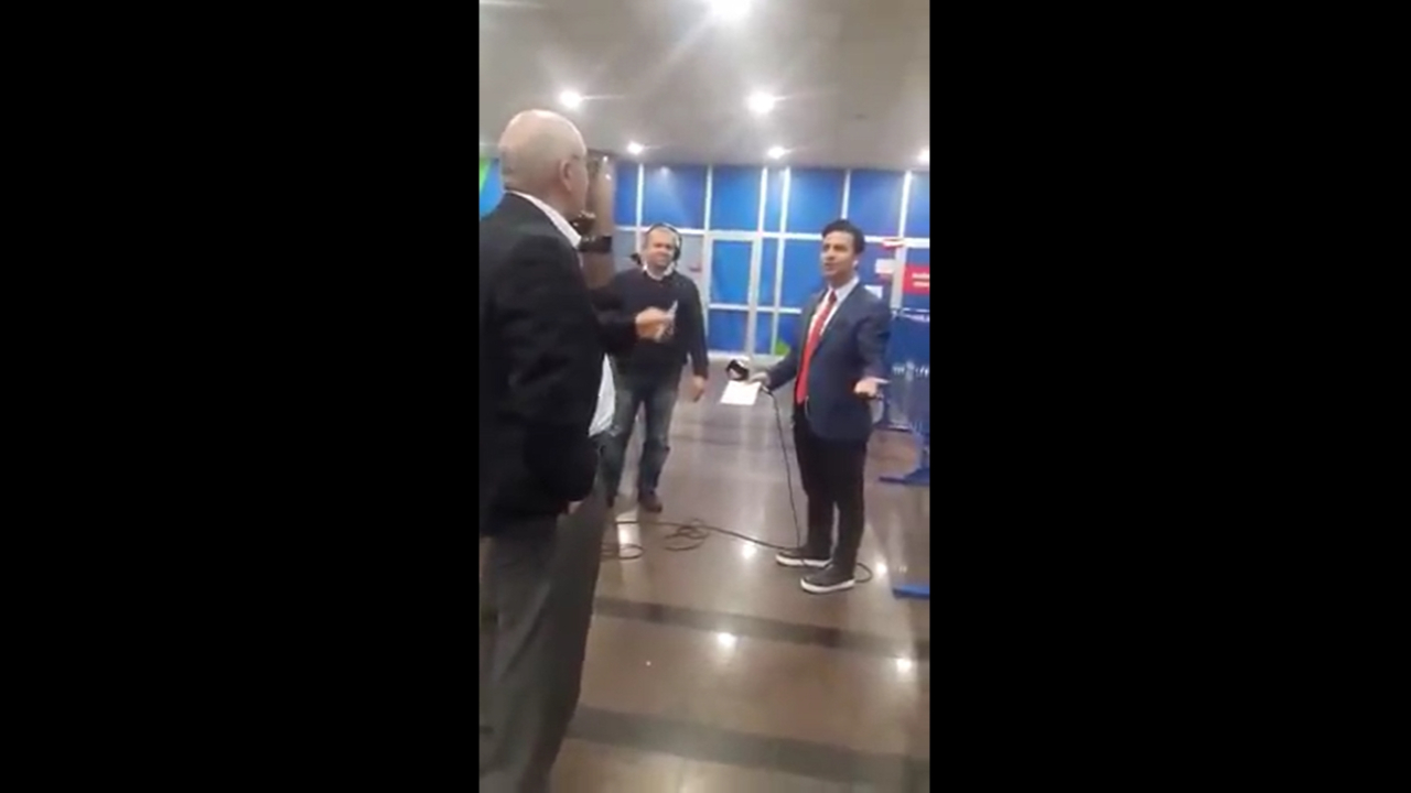 CHP'li Tanal A Haber canlı yayınını bastı...