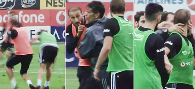 Beşiktaş'ta şok kavga... Caner-Cenk kapıştı
