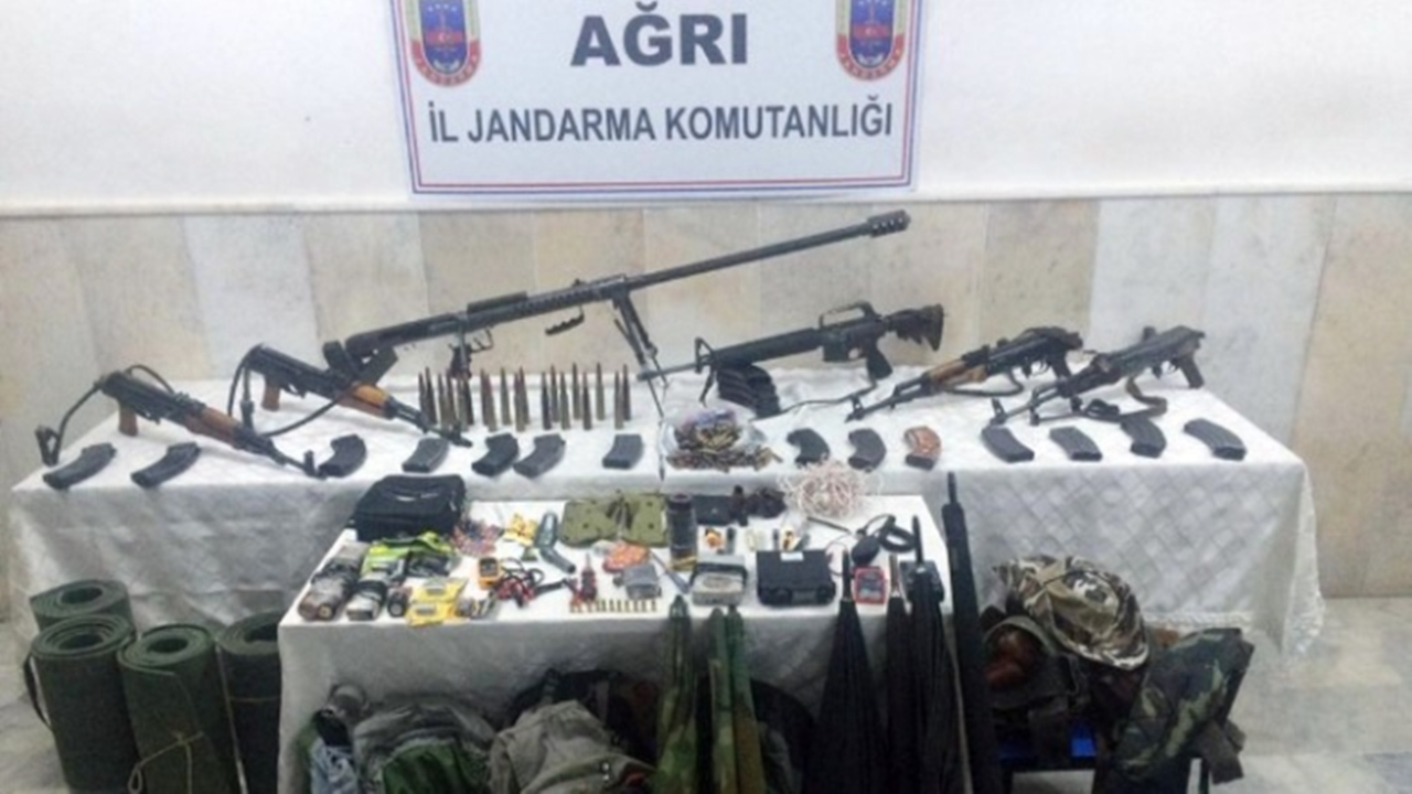 Ağrı'da PKK'ya baskın: 13 gözaltı
