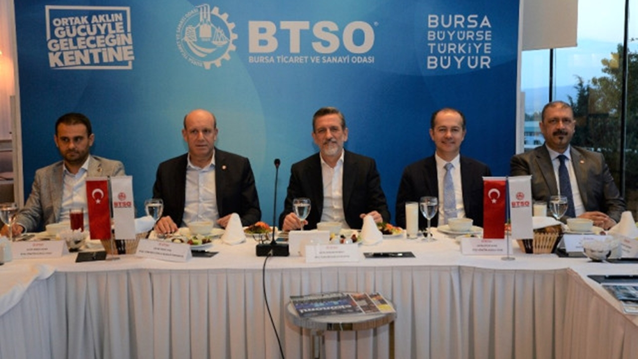 Bursa'da BTSO Başkanı İbrahim Burkay: ‘Organize Sanayi Bölgesi’ açıklaması