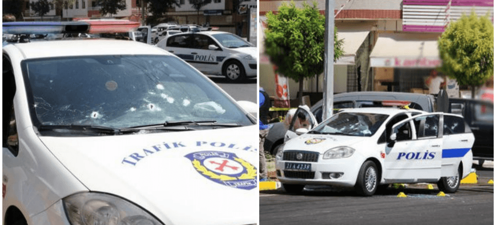 Diyarbakır'da 2 polisin şehit edilmesiyle ilgili 14 gözaltı!