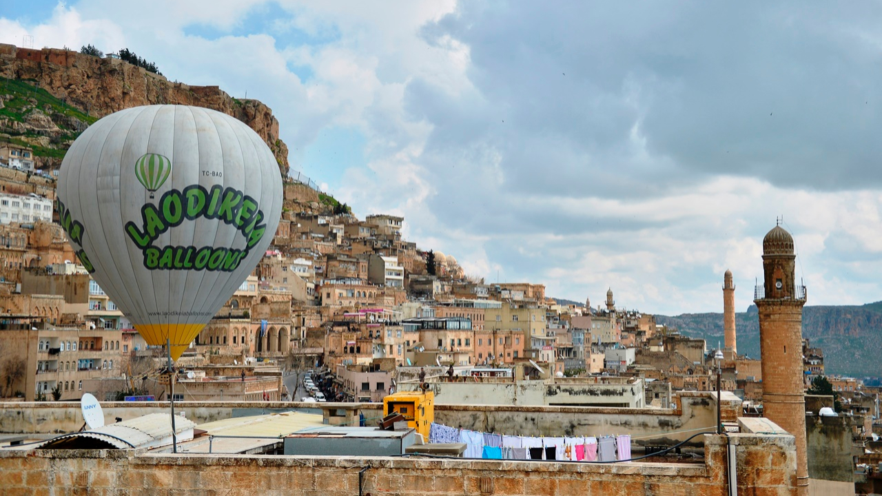 Mardin balon turizmine hazırlanıyor...