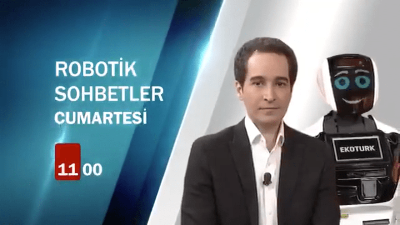Dünyada bir ilk: Robot sunuculu program!