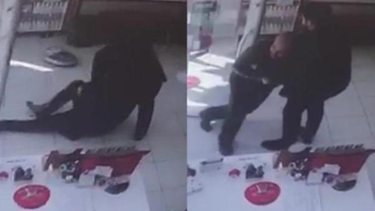 Girdiği eczanede beyin felci geçirdi!