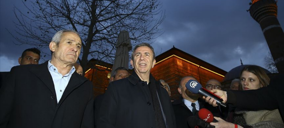 Mansur Yavaş Hacı Bayram'a gitti!