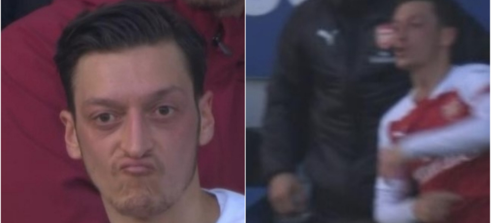 Mesut Özil çıldırdı! Montunu fırlattı...