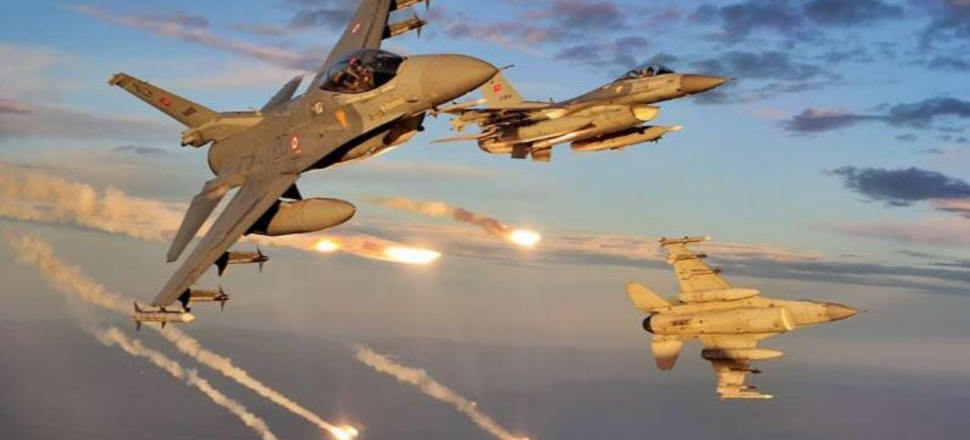 Irak'ın kuzeyindeki terör inleri bombalandı!