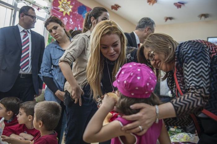 Lindsay Lohan'dan bomba Cumhurbaşkanı Erdoğan yorumu