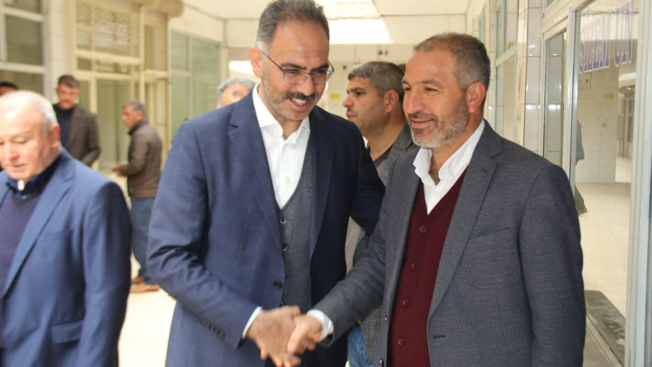 Şanlıurfa'da Başkan Mehmet Kuş’a tebrik ziyaretleri sürüyor