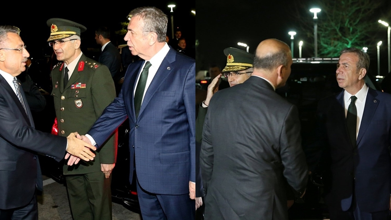 Erdoğan'ı karşılayanlar arasında Yavaş da vardı...