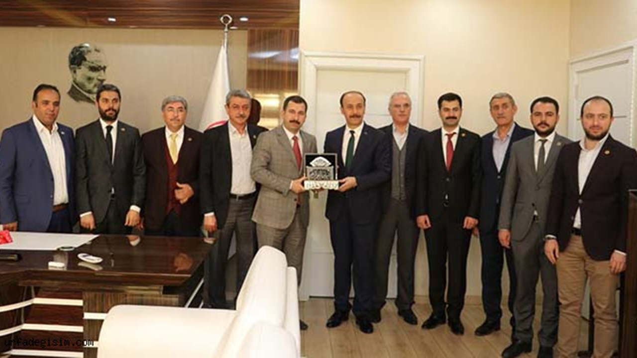 Şanlıurfa'da Metin Baydilli’ye tebrik ziyaretleri sürüyor