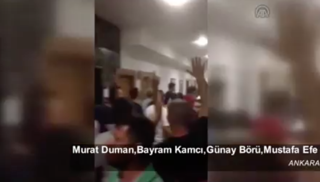 Darbe girişimi gecesi Genelkurmay koridorları...