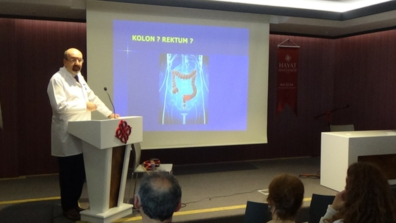 Bursa'da Op. Dr. Servet Yetgin: Kanser önlenebilir bir hastalık