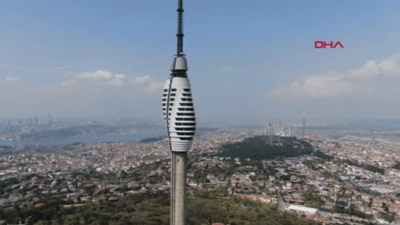 Çamlıca Kulesi'nde sona yaklaşıldı! İşte son hali