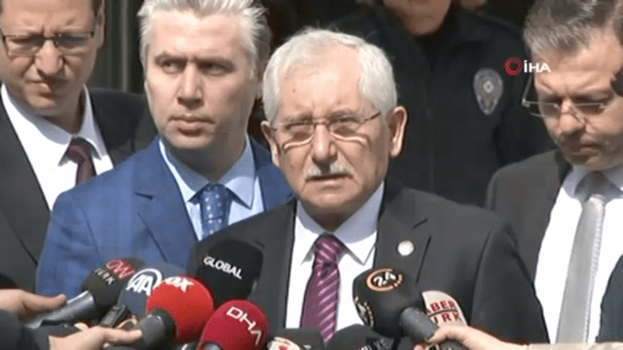 YSK Başkanı Güven: Yargısal süreç devam ediyor!