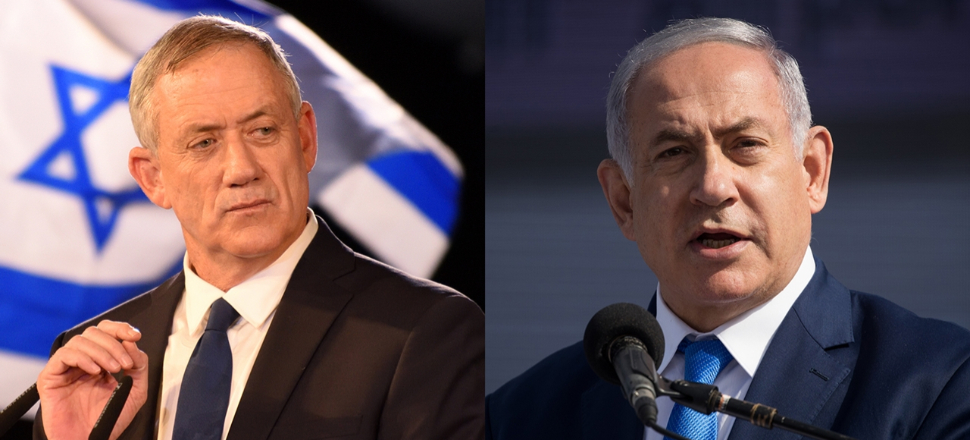 Hem Netanyahu hem de Gantz zafer ilan etti...