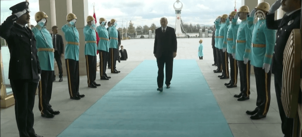 Erdoğan'a Külliye'de çok özel karşılama!