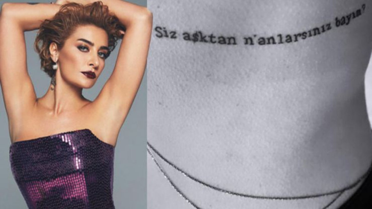 Sıla'nın dövmesinin sırrı ortaya çıktı!