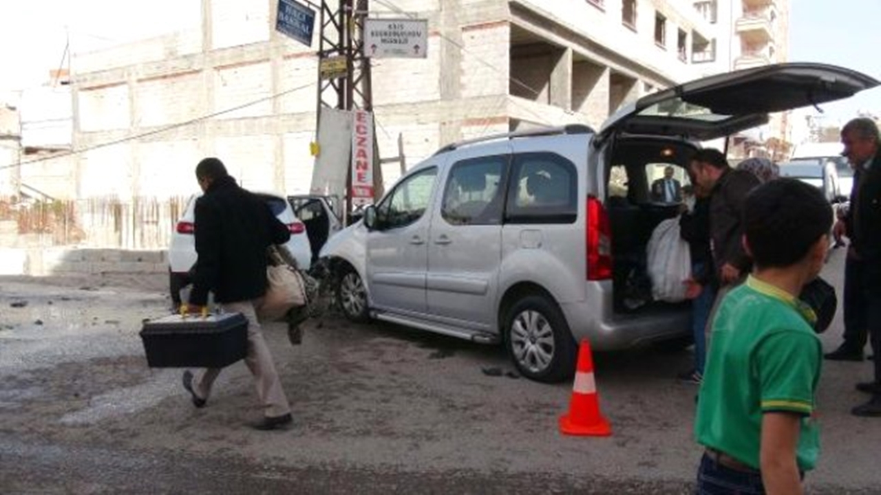 Kilis'te trafik kazası: 2 yaralı