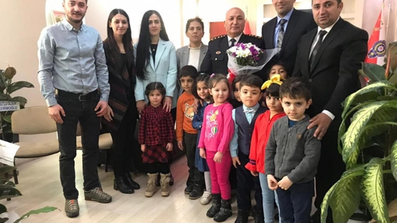 Hakkari'de Müdür Servet Canlı’dan Müdür Baş’a ziyaret