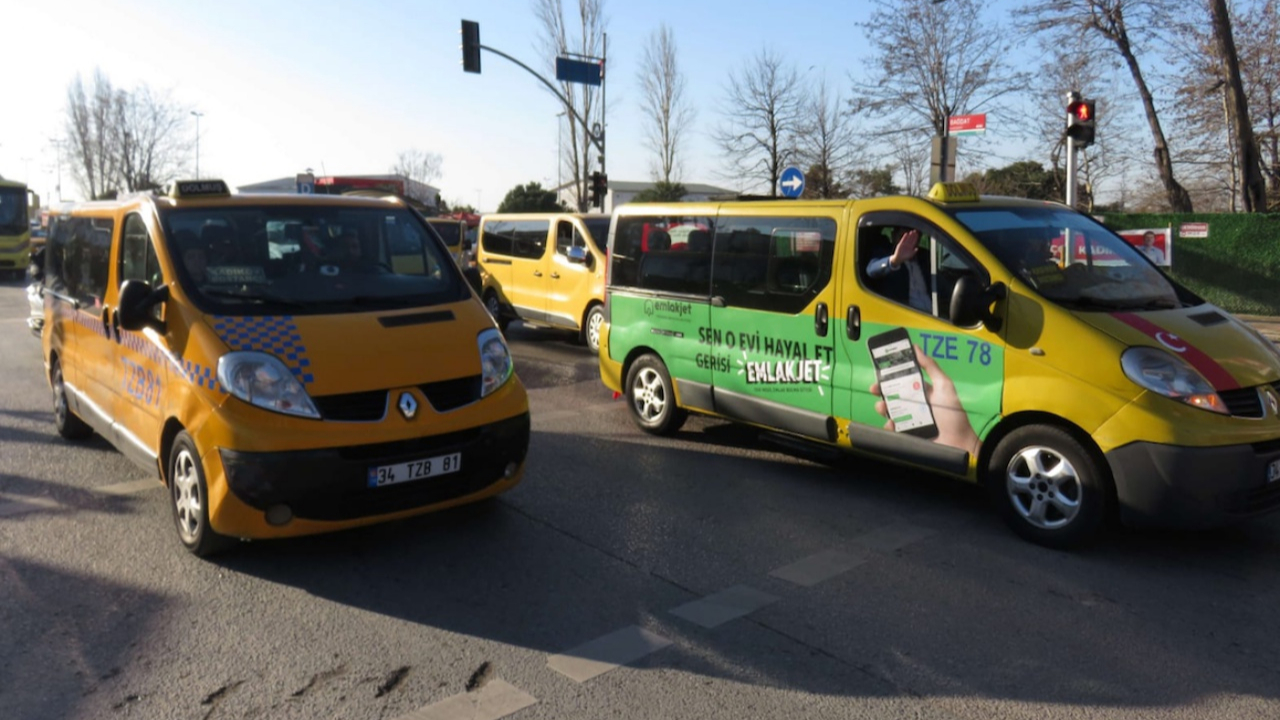 İstanbul'da yeni taksi dolmuş hatları açıldı!