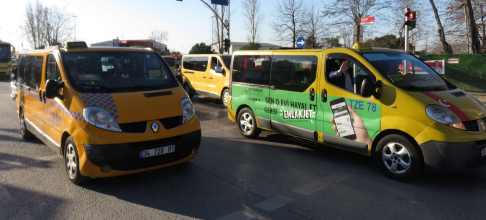 İstanbul'da yeni taksi dolmuş hatları açıldı!