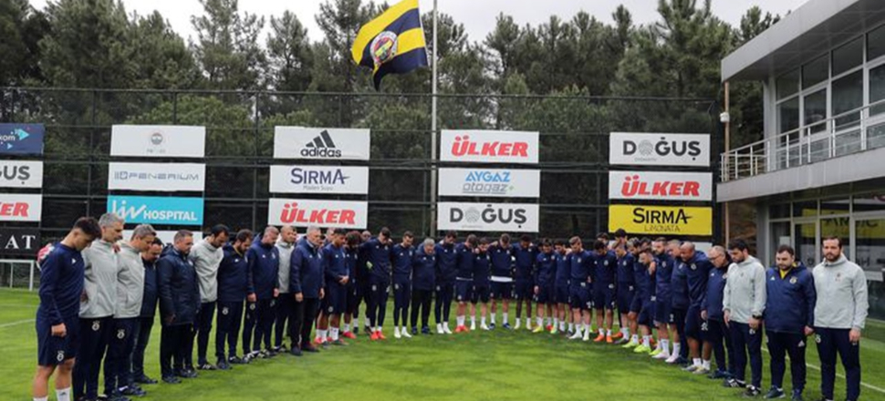 Can Bartu Tesislerinde saygı duruşu!