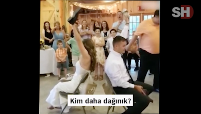 Her düğünde oynanması gereken eğlenceli oyun!