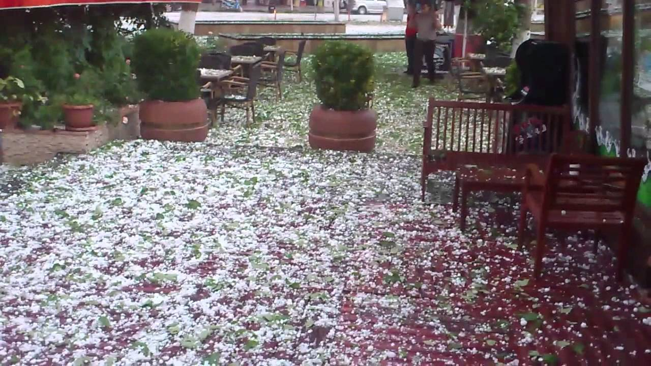 Dolu riskine karşı dikkatli olun!