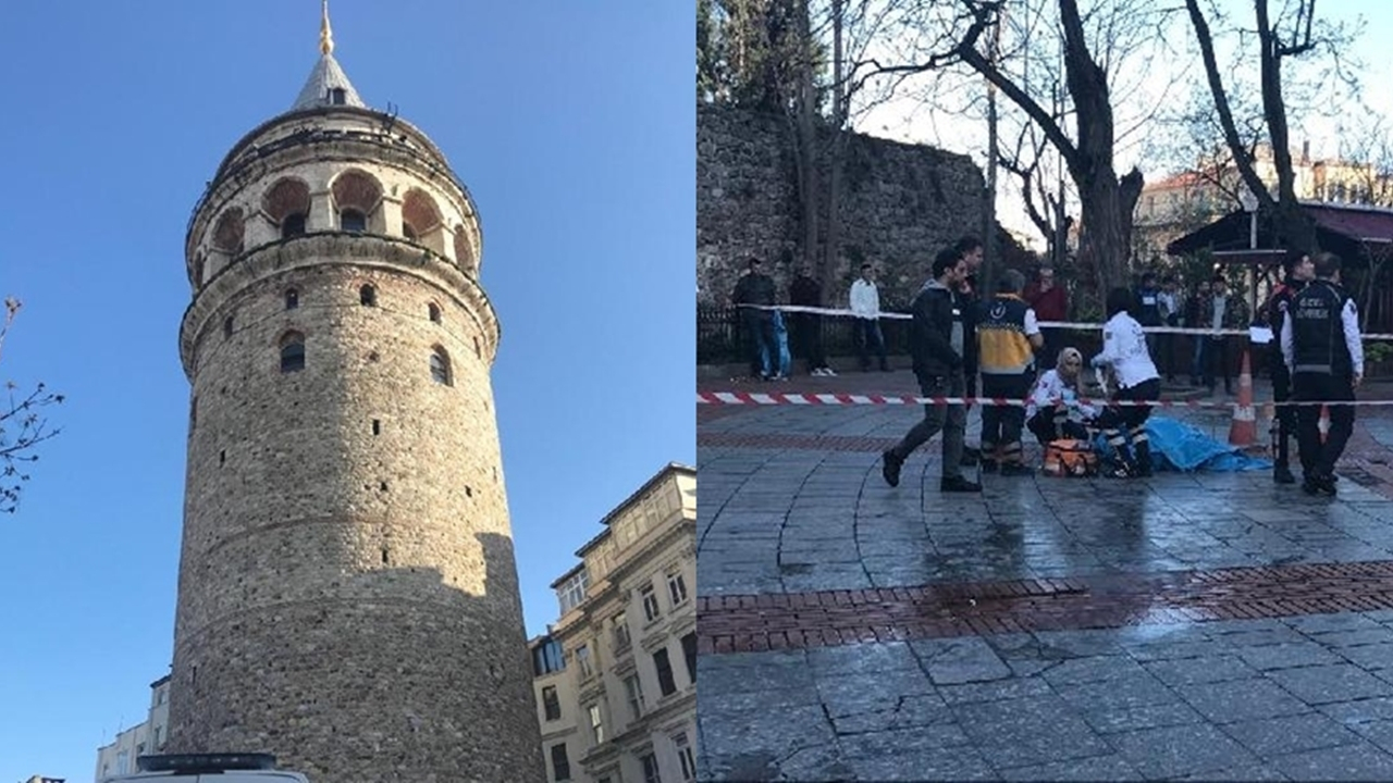 Galata Kulesi'nden düşerek can verdi...