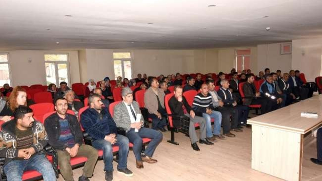 Van'da Başkan Abdurrahman Şeylan, personeliyle buluştu