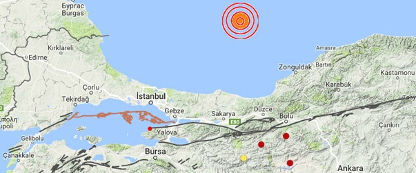 Karadeniz'de deprem: İstanbul'da da hissedildi