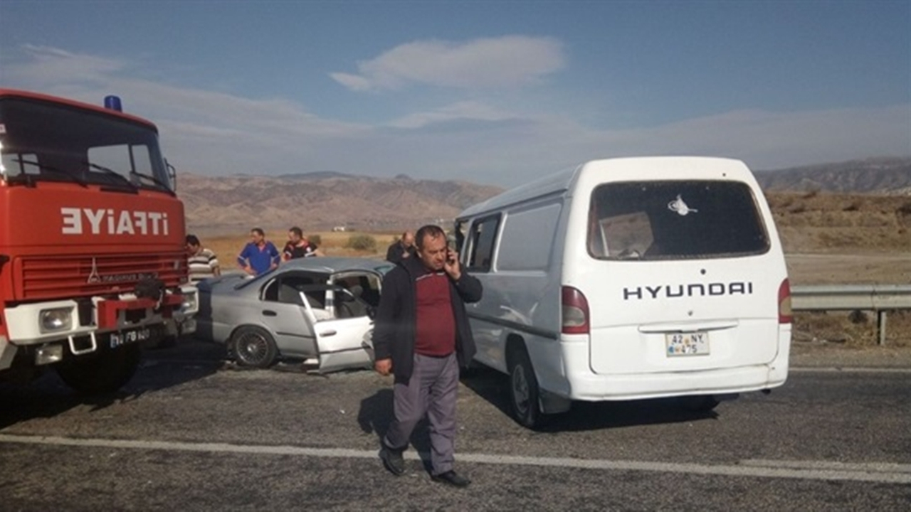 Çorum'da trafik kazası: 3 yaralı