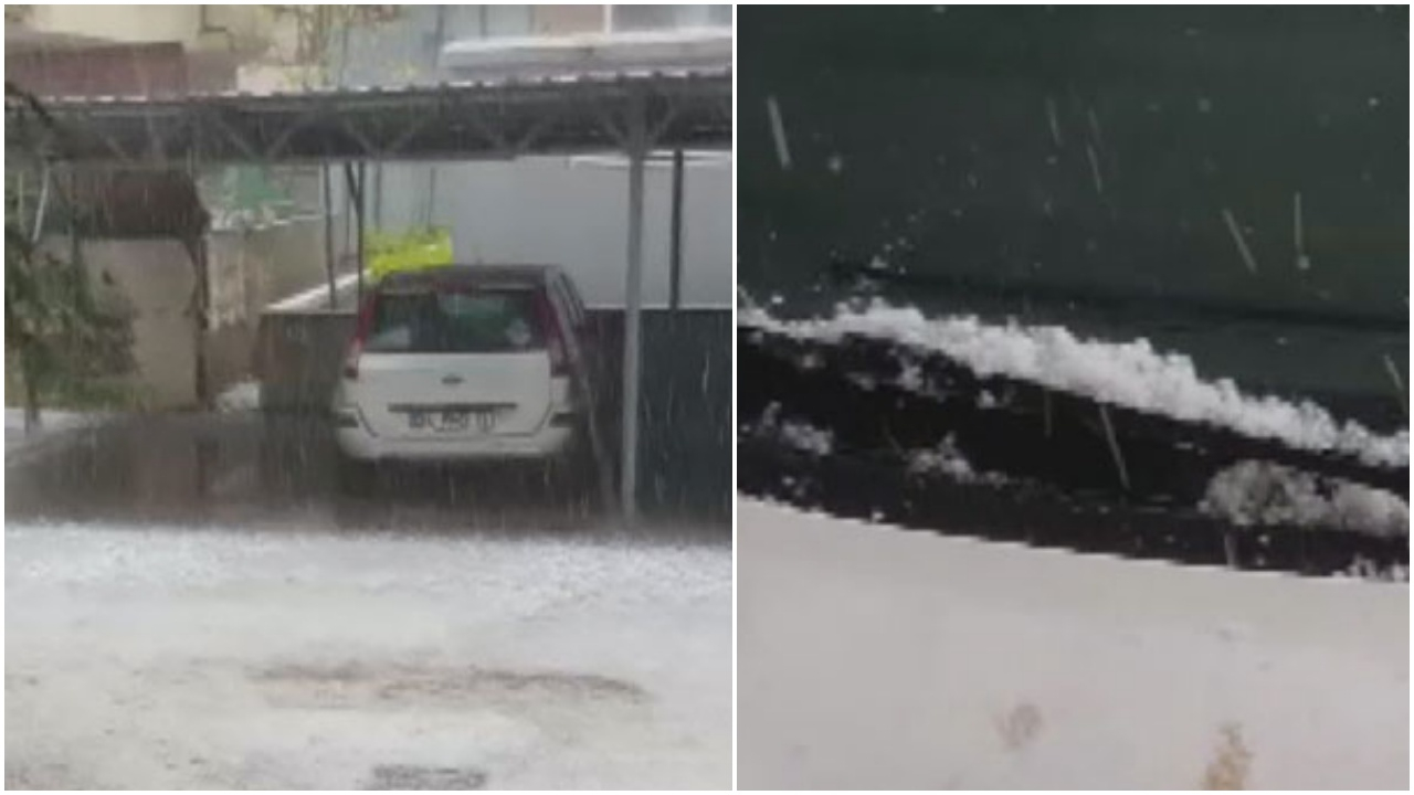 İstanbullulara dolu sürprizi!