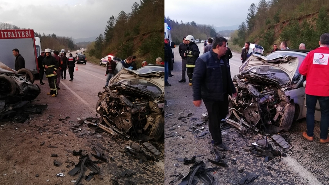 Bursa'da feci kaza: 2 ölü, 8 yaralı...