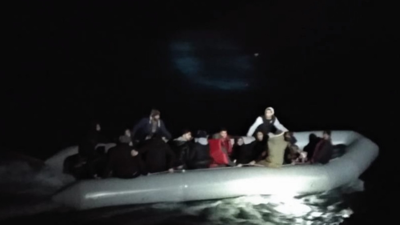 Kuşadası Körfezi'nde bu şekilde yakalandılar...