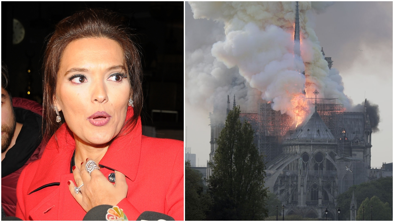 Demet Akalın'dan Notre Dame yangınına ilginç yorum!