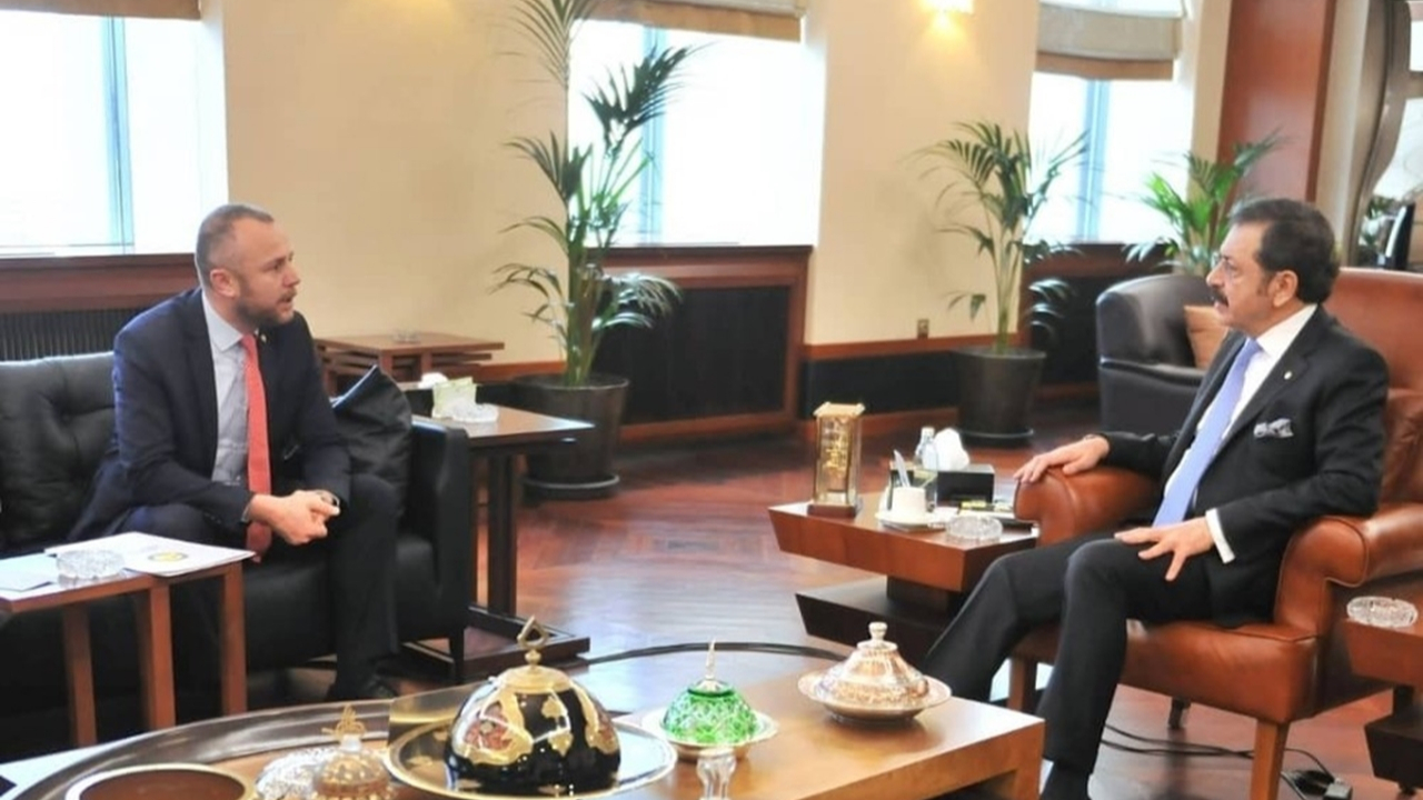 Zonguldak'ta Arslan Keleş, Hisarcıklıoğlu ile Ereğli’nin sorunlarını görüştü