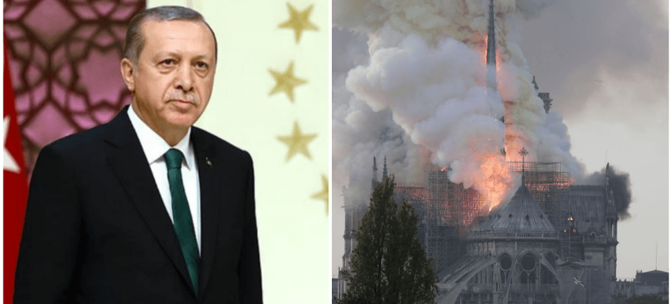 Erdoğan'dan Notre Dame Katedrali açıklaması!