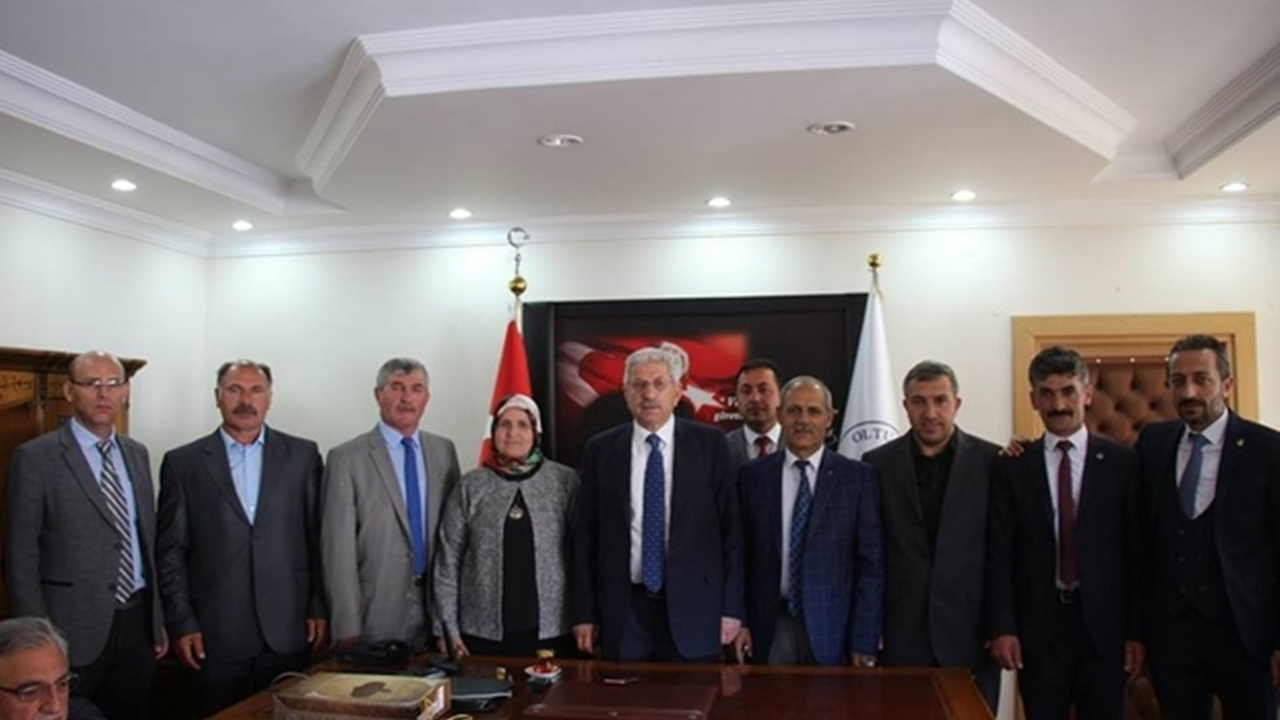 Erzurum'da Nejmettin Taşçı’ya tebrik ziyaretleri sürüyor