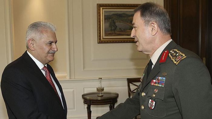 G.Kurmay Başkanı ABD'den Başbakana telefonla bilgi verdi!